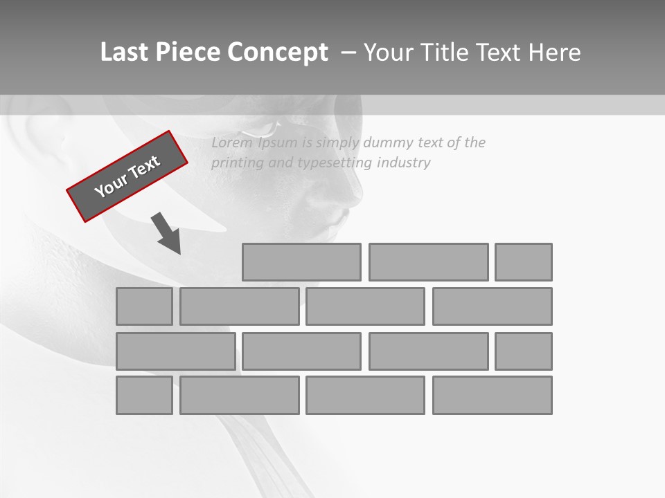 Super Hero Graphic Villin PowerPoint Template