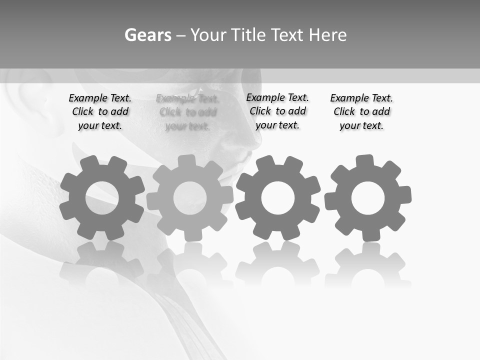 Super Hero Graphic Villin PowerPoint Template