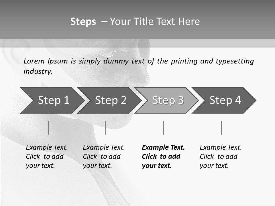Super Hero Graphic Villin PowerPoint Template