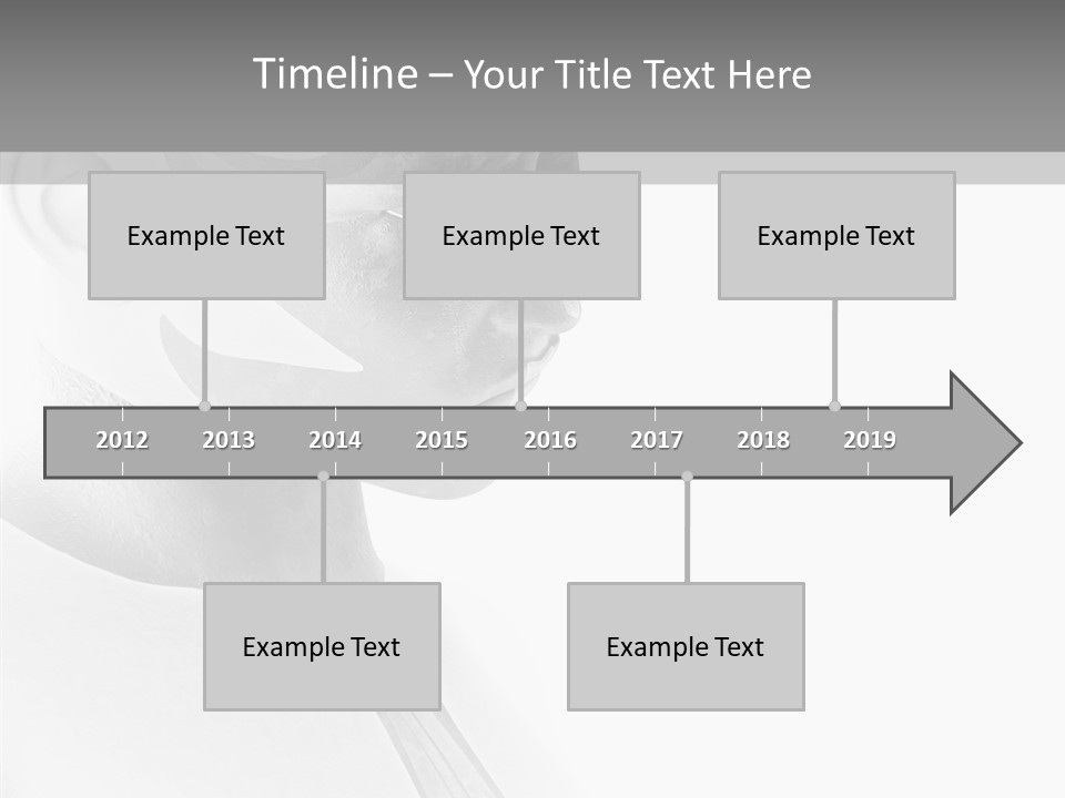 Super Hero Graphic Villin PowerPoint Template