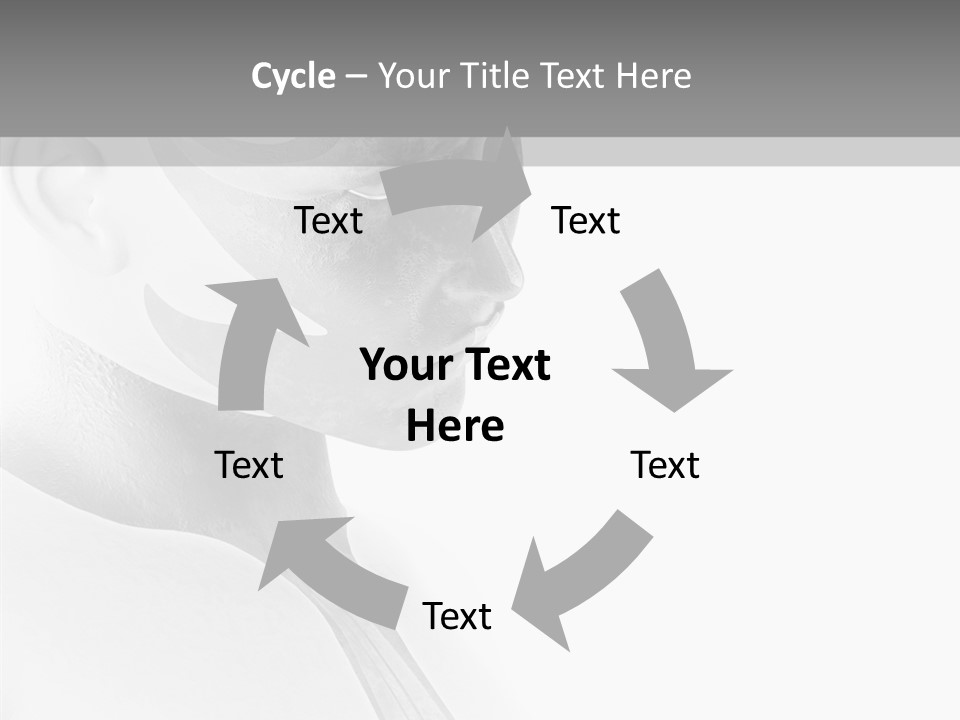 Super Hero Graphic Villin PowerPoint Template