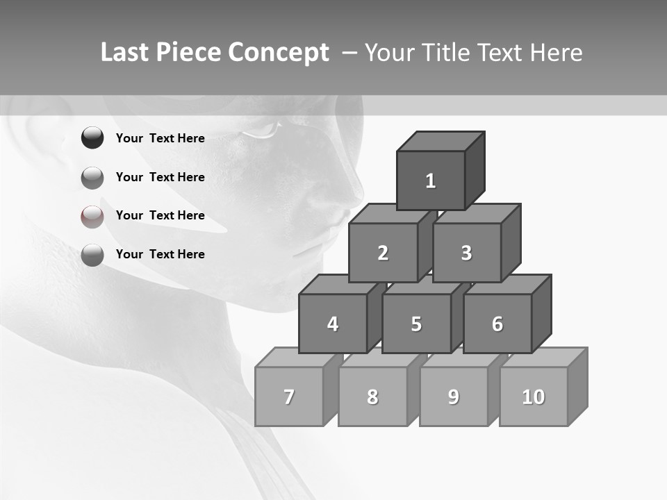 Super Hero Graphic Villin PowerPoint Template