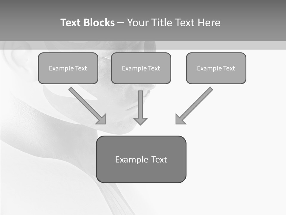 Super Hero Graphic Villin PowerPoint Template
