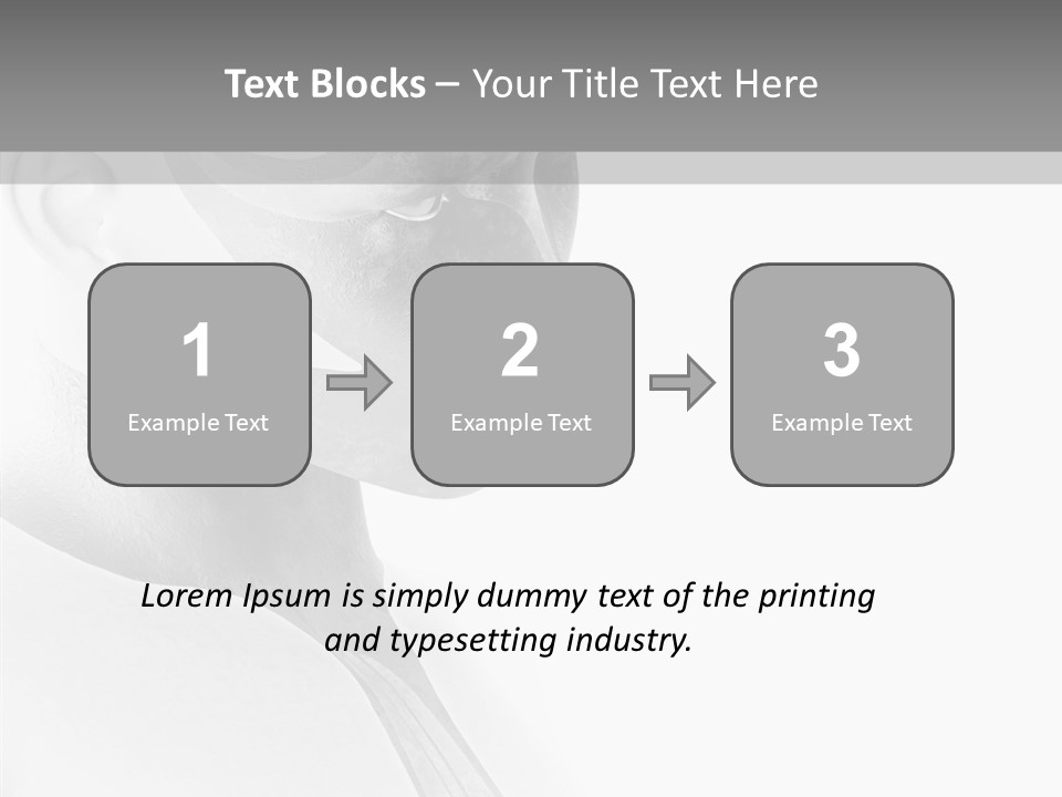 Super Hero Graphic Villin PowerPoint Template