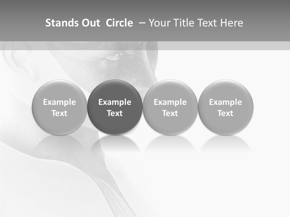 Super Hero Graphic Villin PowerPoint Template