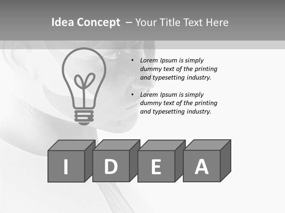 Super Hero Graphic Villin PowerPoint Template