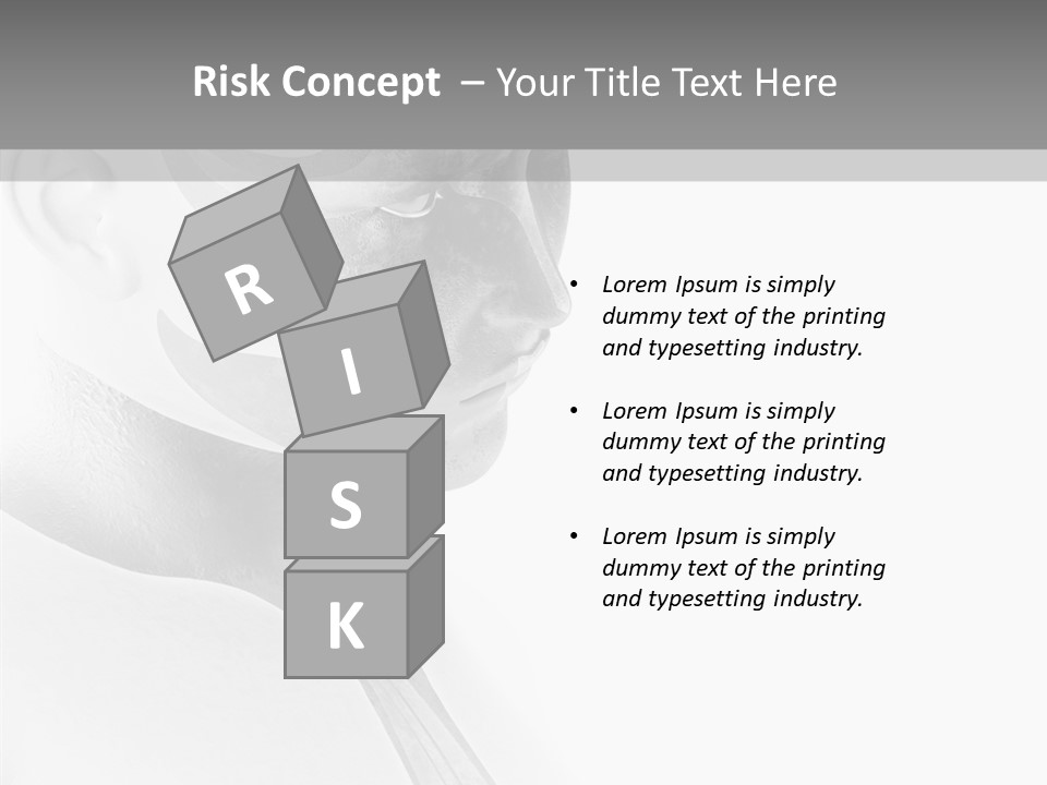 Super Hero Graphic Villin PowerPoint Template