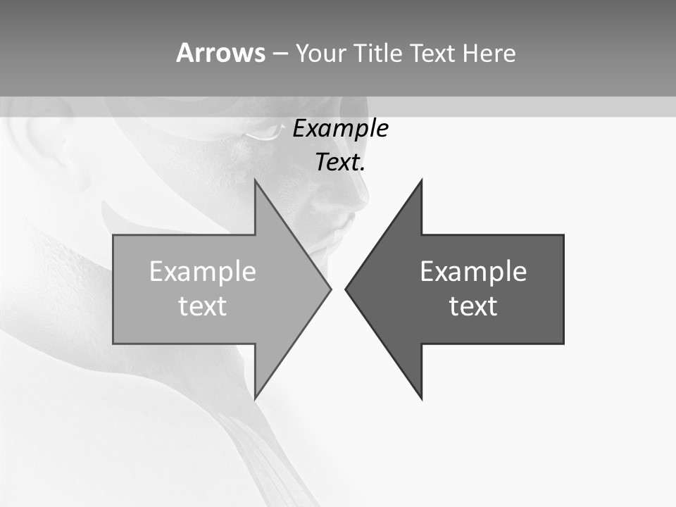 Super Hero Graphic Villin PowerPoint Template