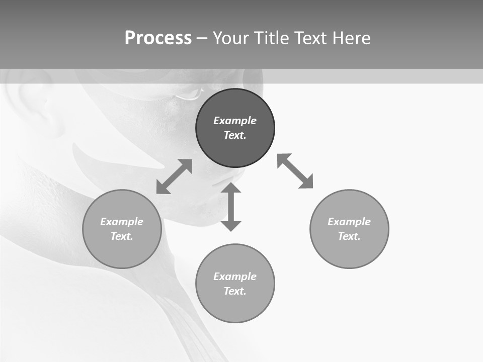 Super Hero Graphic Villin PowerPoint Template