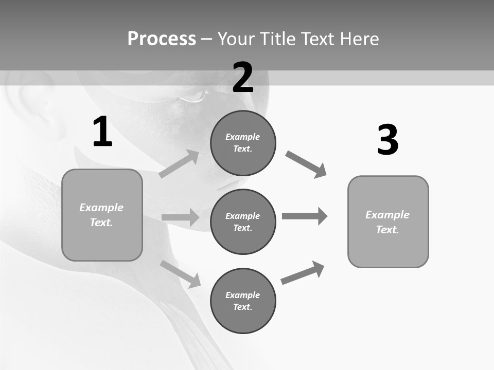 Super Hero Graphic Villin PowerPoint Template