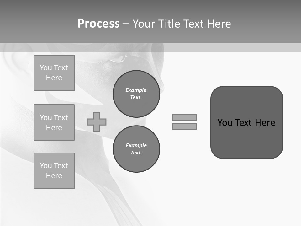 Super Hero Graphic Villin PowerPoint Template