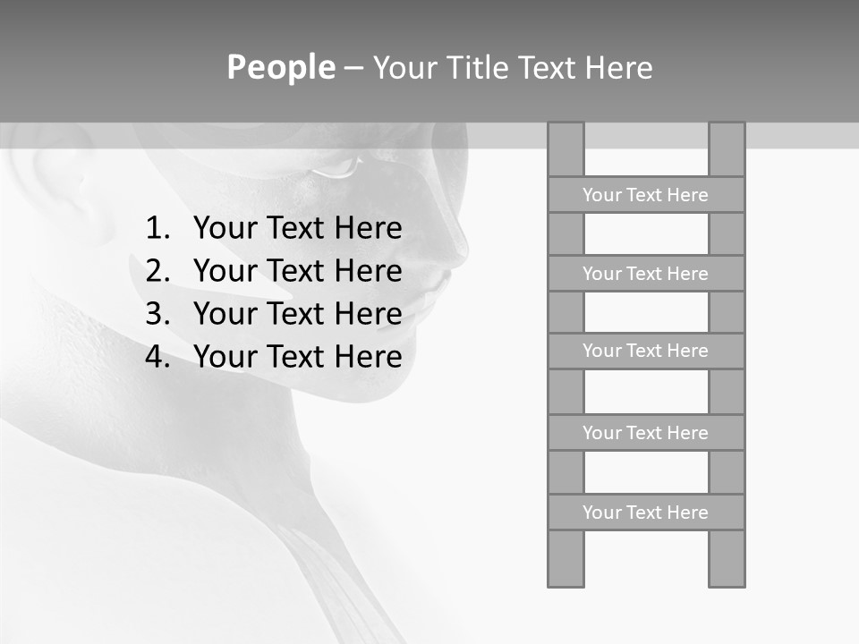Super Hero Graphic Villin PowerPoint Template