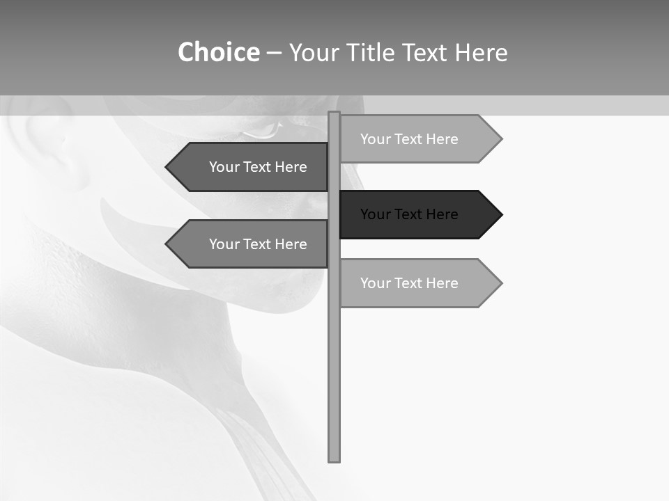 Super Hero Graphic Villin PowerPoint Template