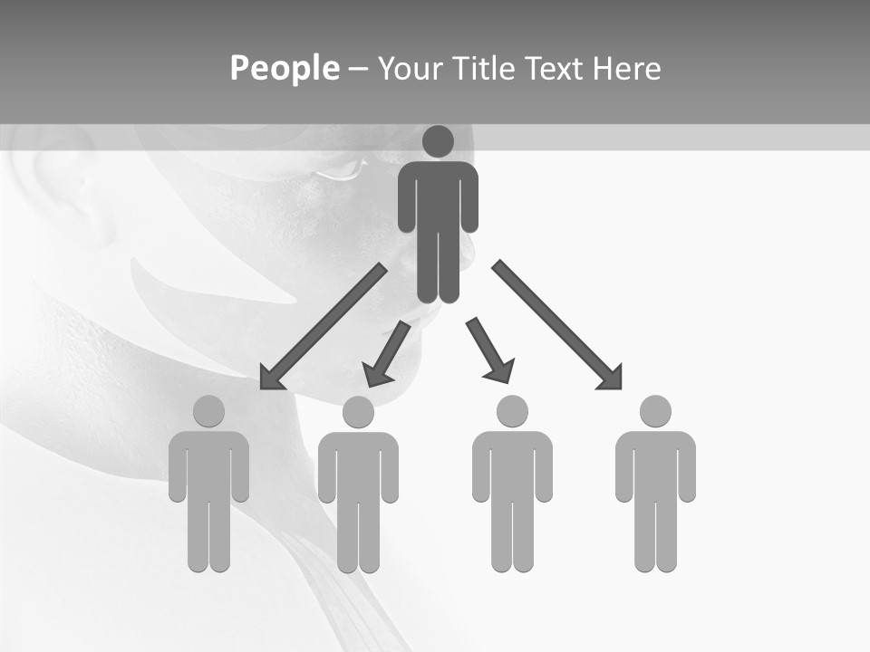 Super Hero Graphic Villin PowerPoint Template