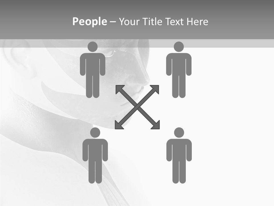 Super Hero Graphic Villin PowerPoint Template