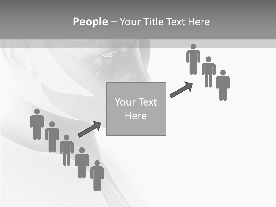 Super Hero Graphic Villin PowerPoint Template