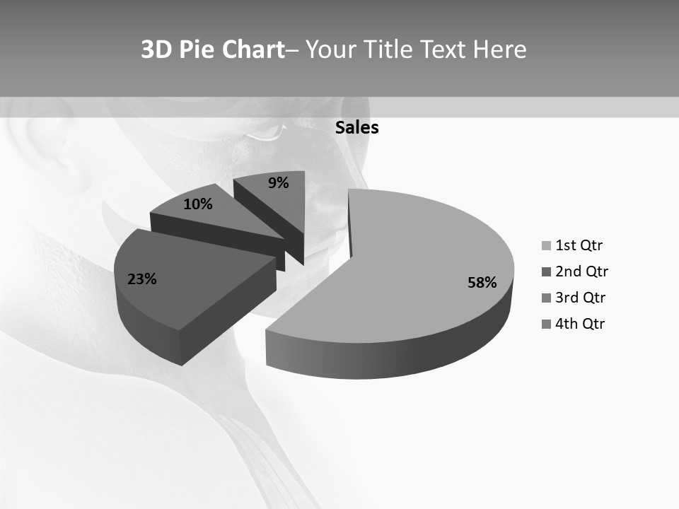 Super Hero Graphic Villin PowerPoint Template