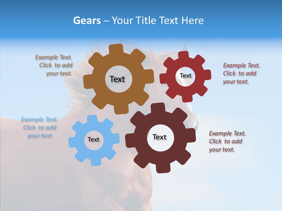 Beast Profile Purebred PowerPoint Template