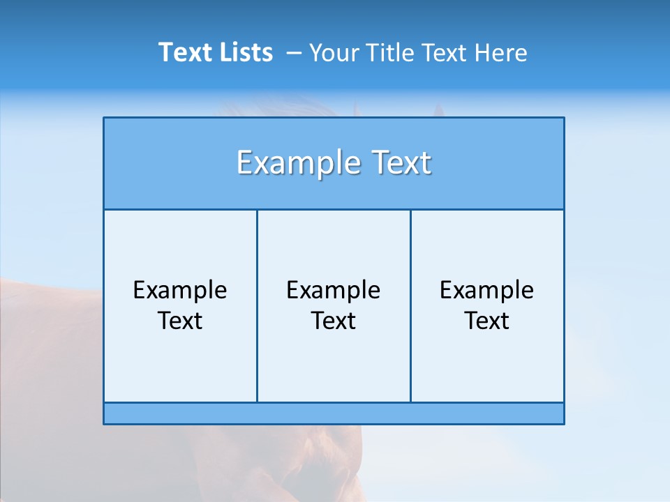 Beast Profile Purebred PowerPoint Template