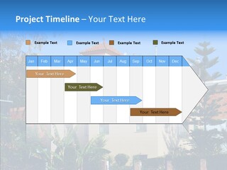 Blue Dwelling Travel PowerPoint Template