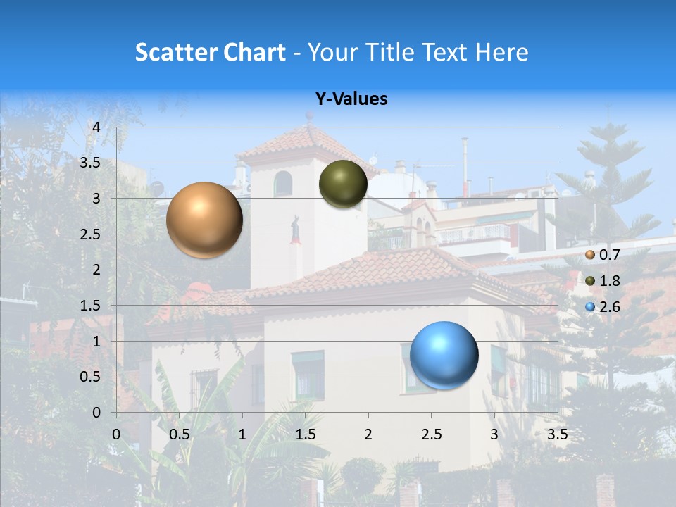 Blue Dwelling Travel PowerPoint Template
