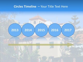 Blue Dwelling Travel PowerPoint Template