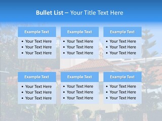 Blue Dwelling Travel PowerPoint Template