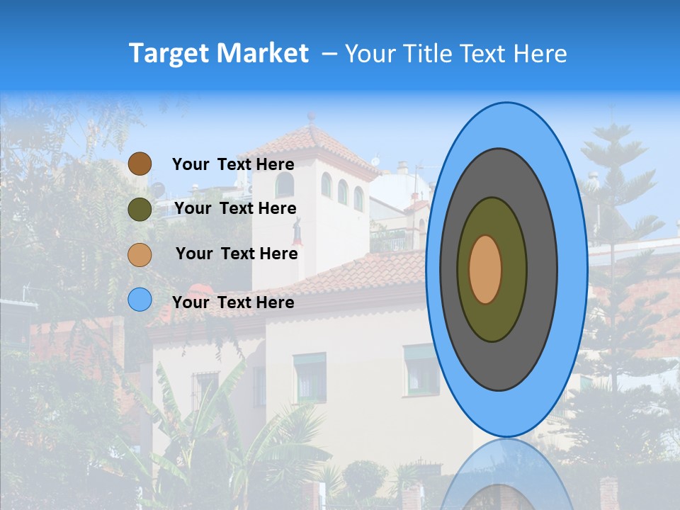 Blue Dwelling Travel PowerPoint Template