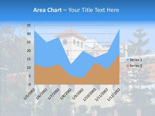 Blue Dwelling Travel PowerPoint Template