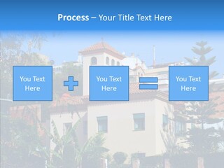 Blue Dwelling Travel PowerPoint Template