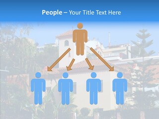 Blue Dwelling Travel PowerPoint Template