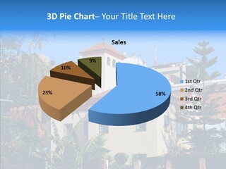 Blue Dwelling Travel PowerPoint Template