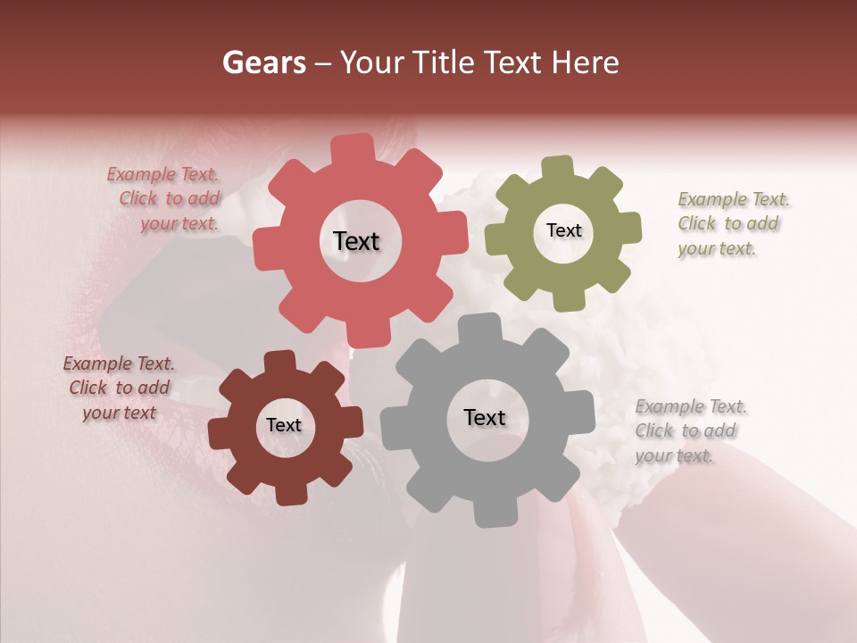 Color Hand Human PowerPoint Template