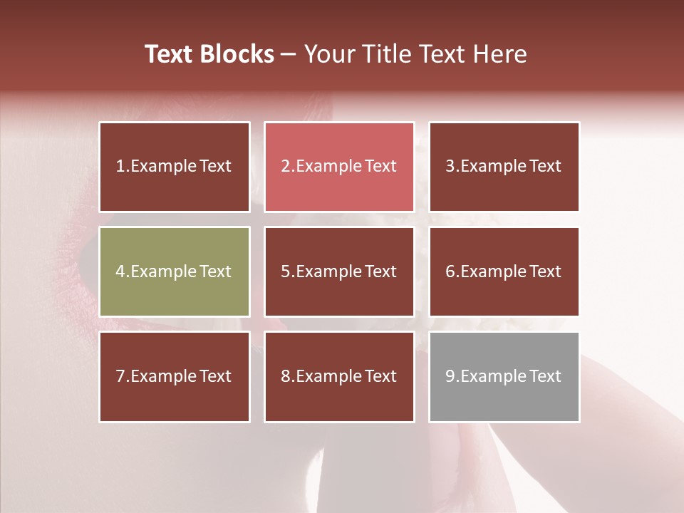 Color Hand Human PowerPoint Template