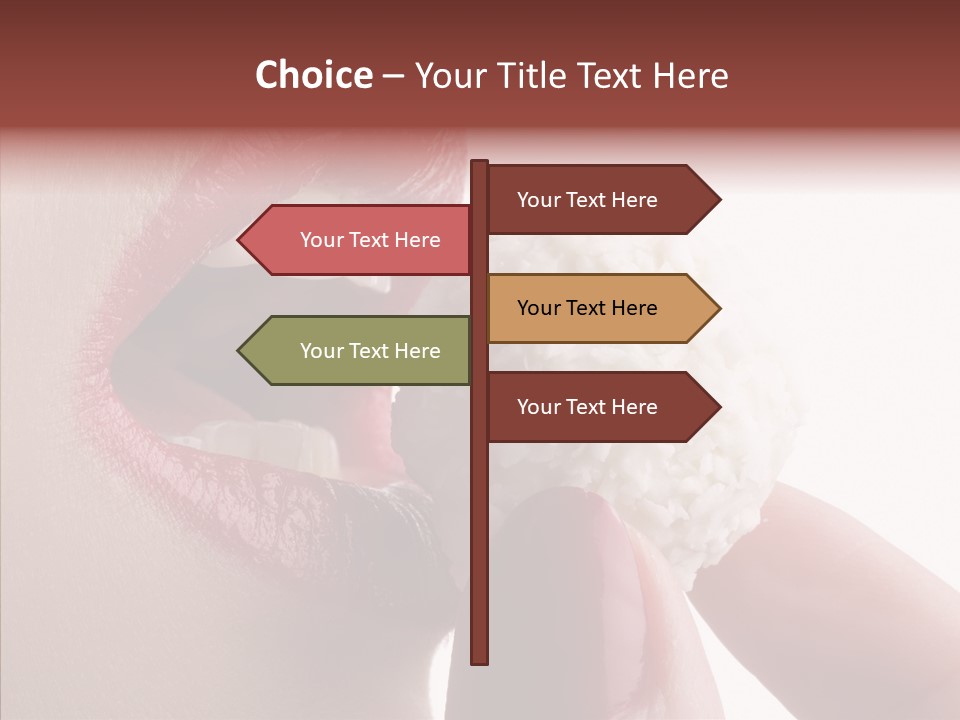 Color Hand Human PowerPoint Template