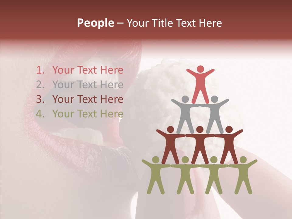Color Hand Human PowerPoint Template