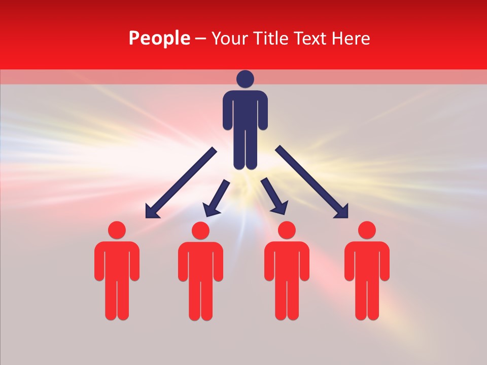 Human Office Team PowerPoint Template