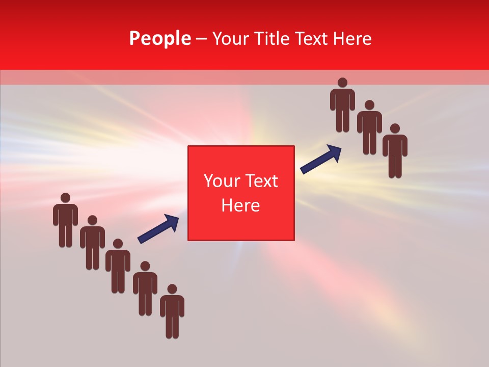 Human Office Team PowerPoint Template