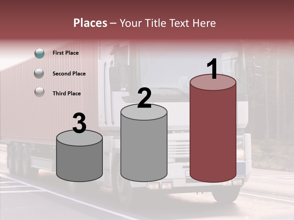 Blurred Perspective Rig PowerPoint Template