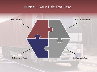 Blurred Perspective Rig PowerPoint Template