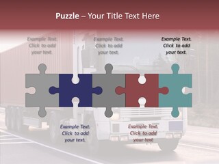 Blurred Perspective Rig PowerPoint Template