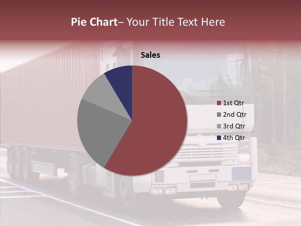 Blurred Perspective Rig PowerPoint Template
