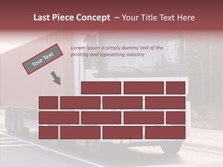 Blurred Perspective Rig PowerPoint Template