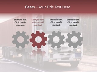 Blurred Perspective Rig PowerPoint Template