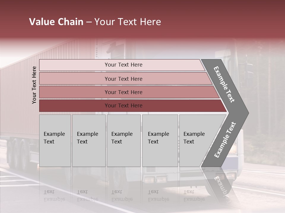Blurred Perspective Rig PowerPoint Template