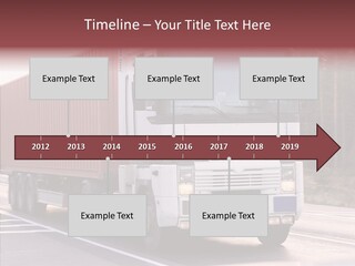 Blurred Perspective Rig PowerPoint Template