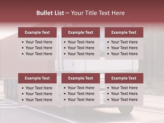 Blurred Perspective Rig PowerPoint Template