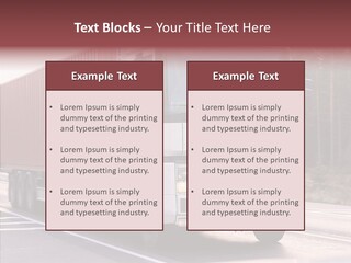 Blurred Perspective Rig PowerPoint Template