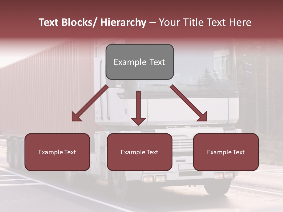 Blurred Perspective Rig PowerPoint Template