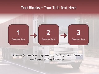 Blurred Perspective Rig PowerPoint Template